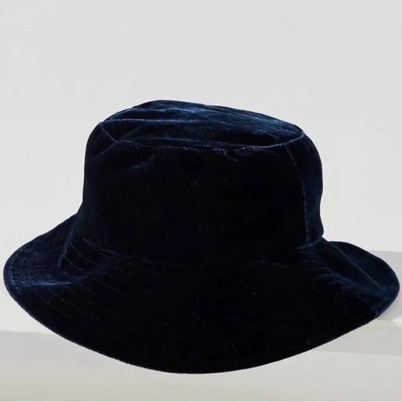 NEW anthropologie velvet bucket hat ? main image 4